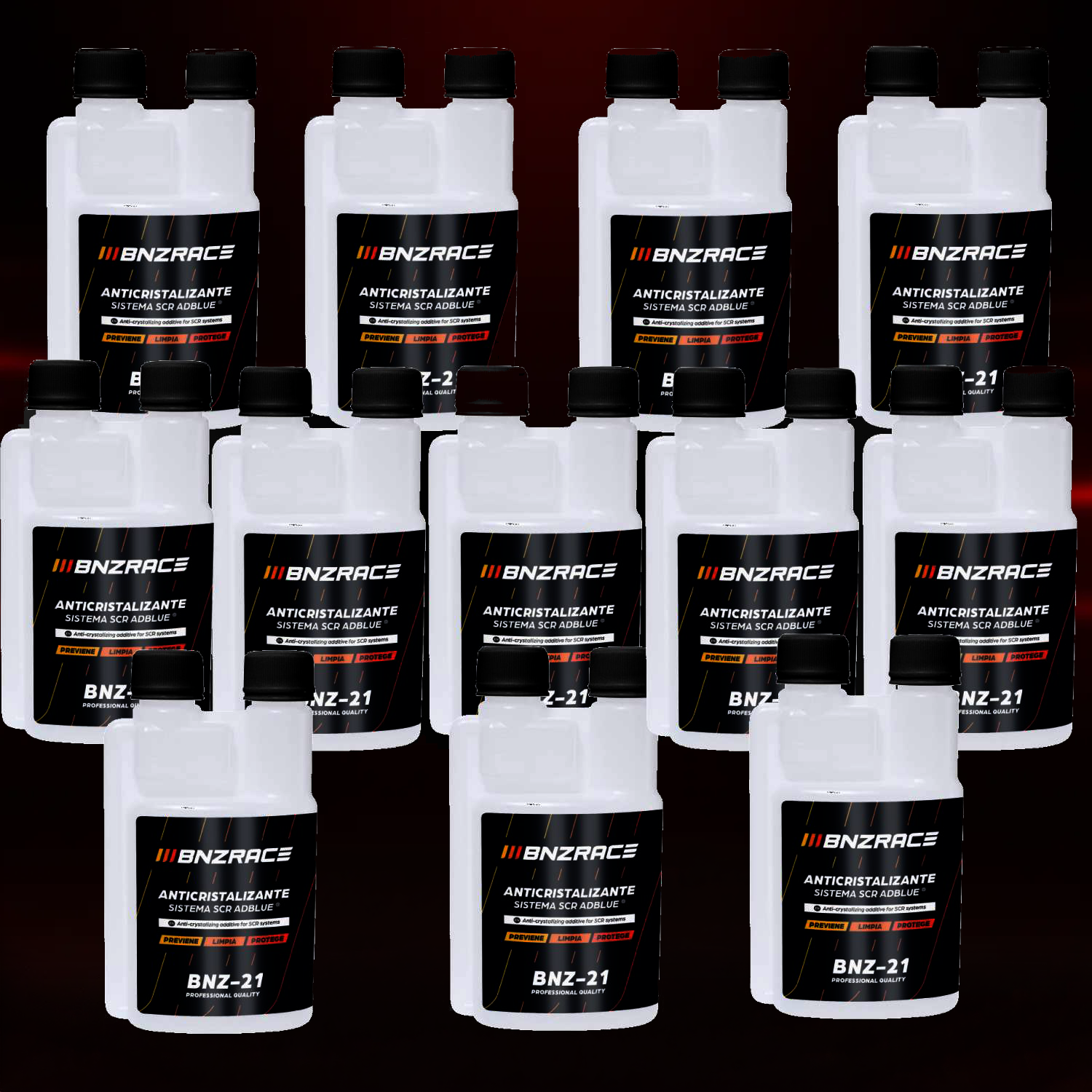 Pack 12 unds. BNZ-21 Anticristalizante y Limpiador Adblue®