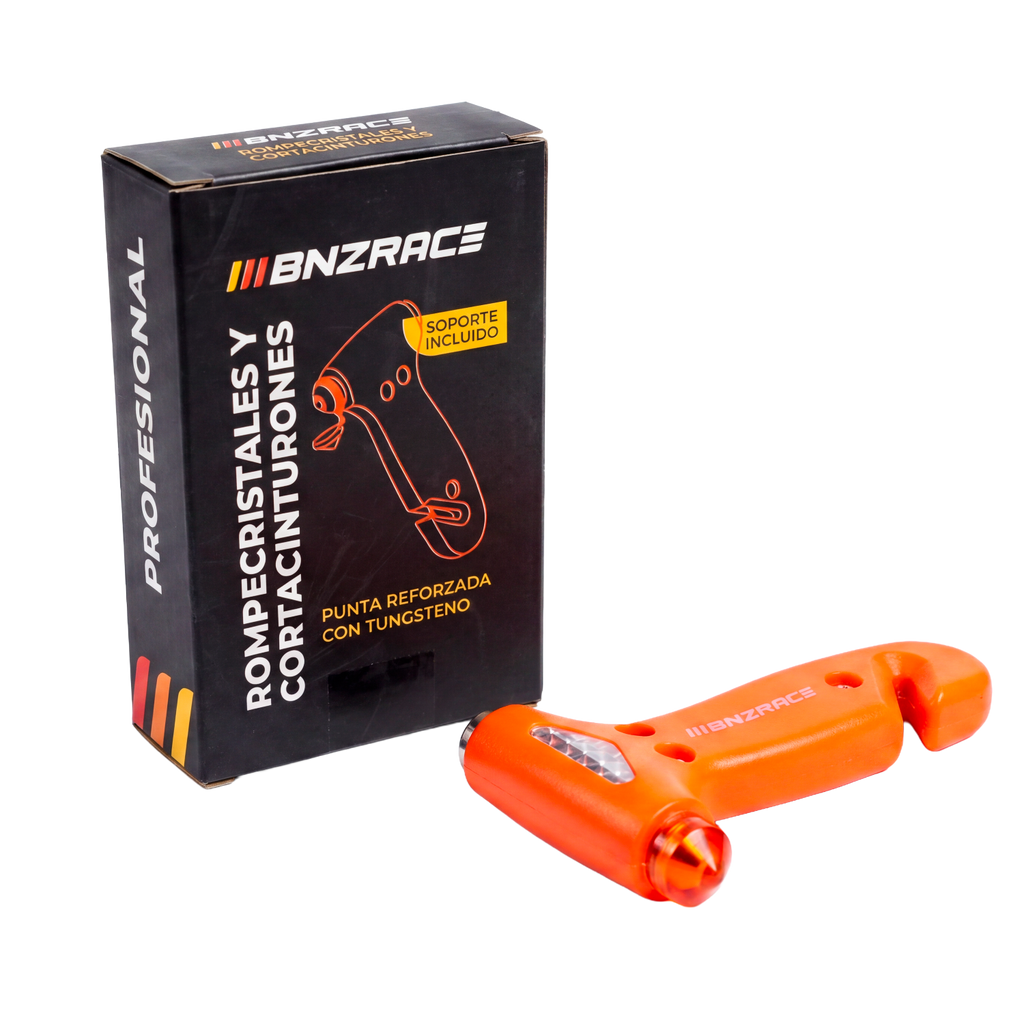 Nuevo Rompecristales, Martillo de Emergencia y Cortacinturones Profesional para Coche o Camión