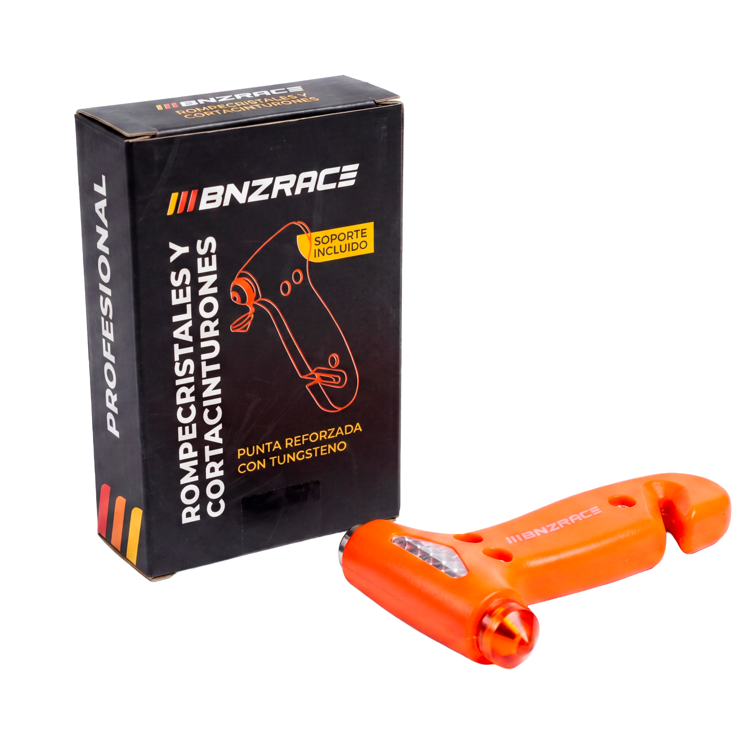 Nuevo Rompecristales, Martillo de Emergencia y Cortacinturones Profesional para Coche o Camión
