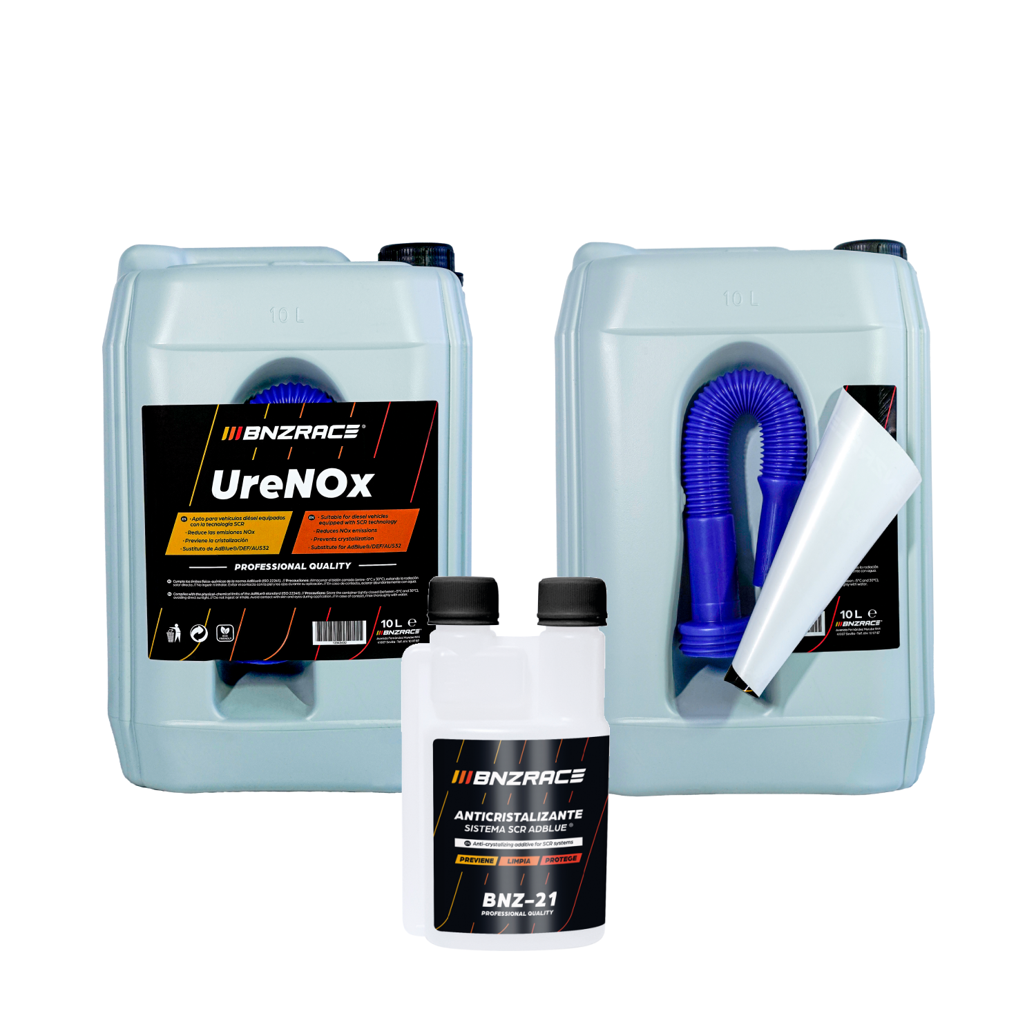 Pack UreNOx  y  Anticristalizante BNZ-21 de AdBlue®