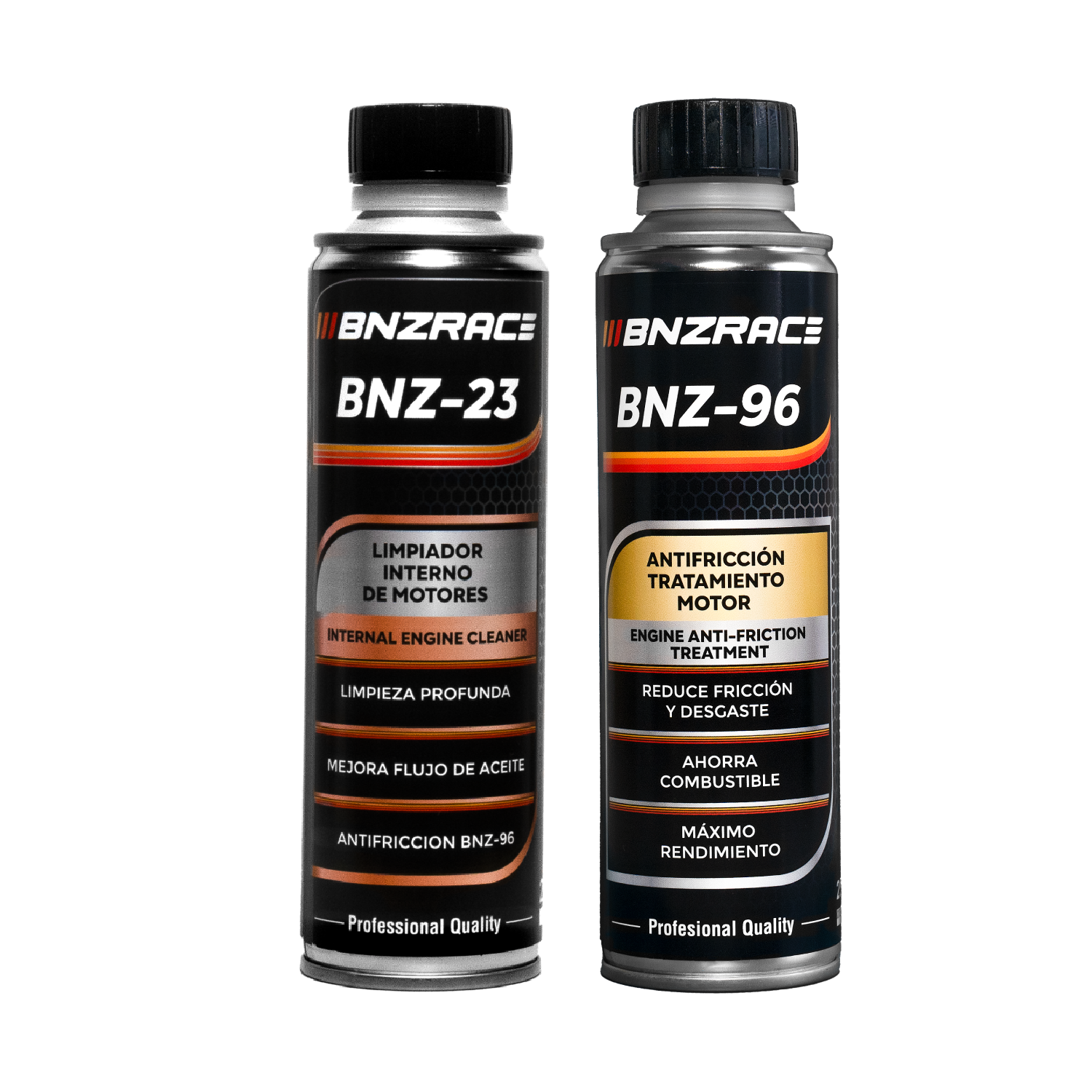 BNZ-23 + BNZ96 Limpieza Profunda + Protección Antifricción Motor Pack