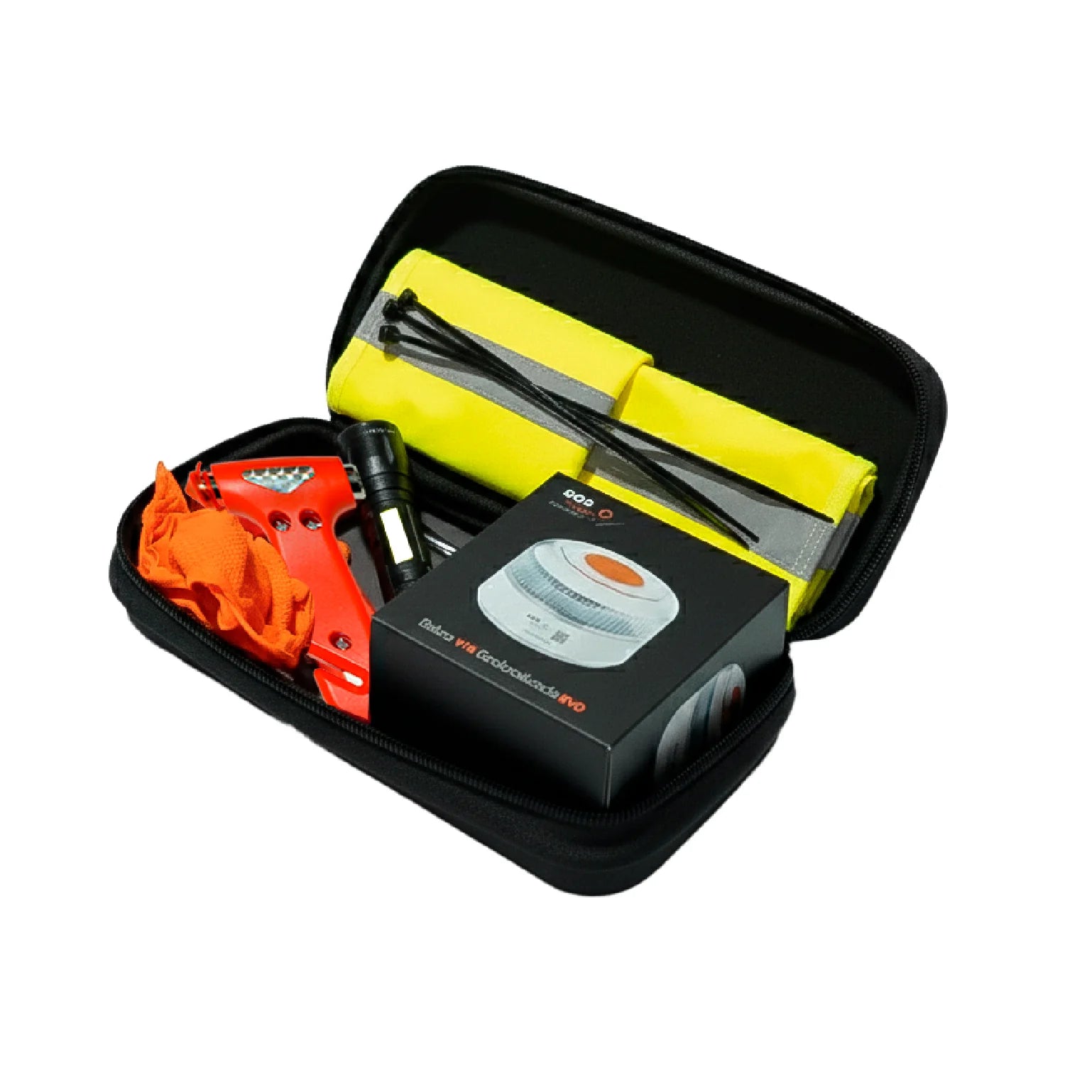 Kit de Emergencia BNZRace con Baliza V16 Conectada Y Homologada DGT